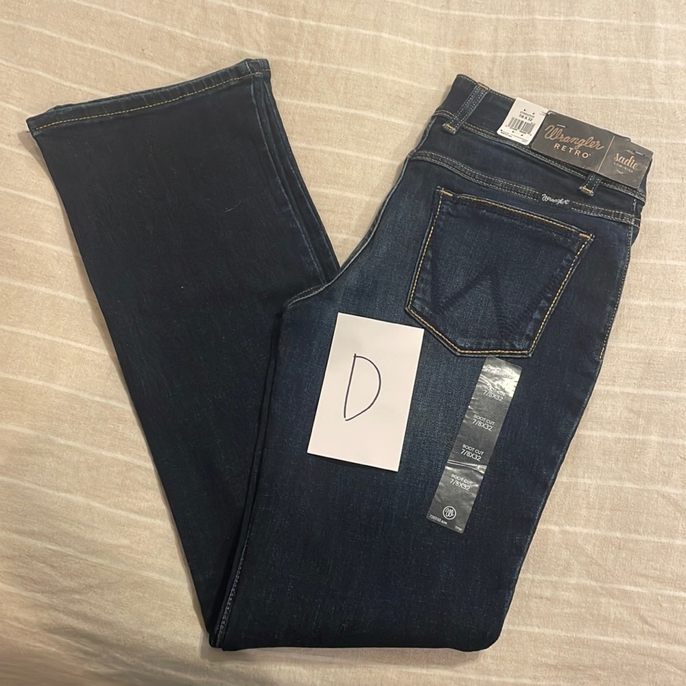 Wrangler retro Sadie low rise jeans 7/8 x 32